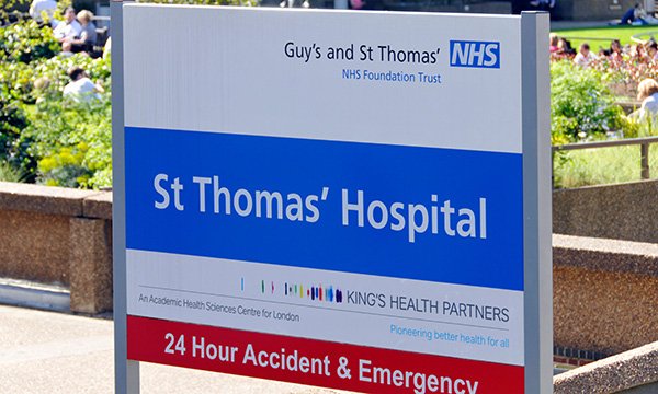 Guy's and St Thomas' NHS Foundation Trust in London, where more than 100 ICU resigned in a seven-month period