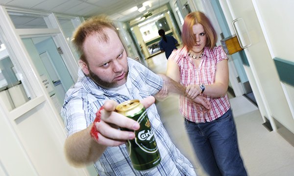 Alcohol-related A&E visits