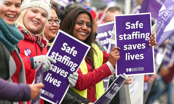 NZ Safe staffing strike