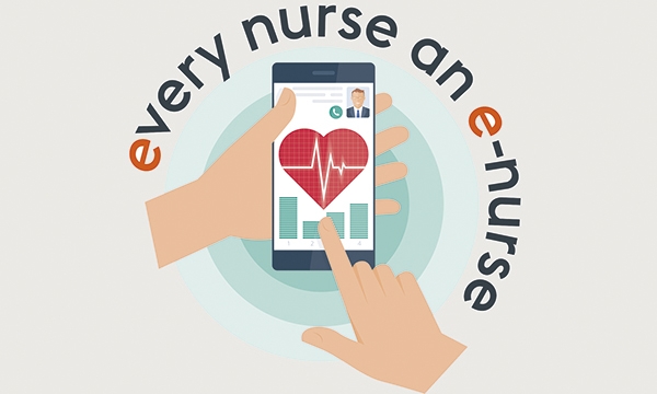 E-nurse logo