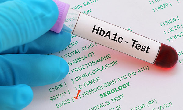 HbA1c blood test