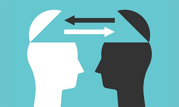Vector image of silhouettes of heads with arrows exchanging thoughts. To mark the International Year of the Nurse and Midwife, members of our editorial advisory team reflect on nursing and advice for aspiring leaders. This article is by Helen Reeves.