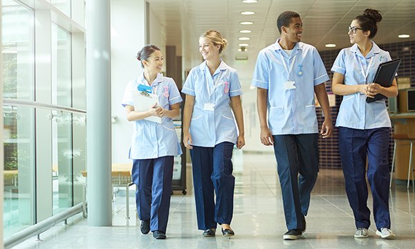 Newly qualified nurses joining the NHS workforce in England