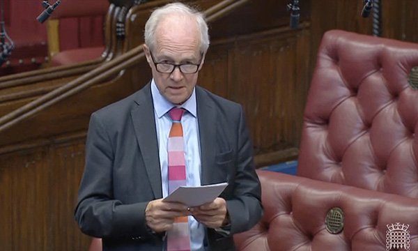 Lord Lilley speaking in the House of Lords