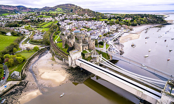 Conwy in Wales